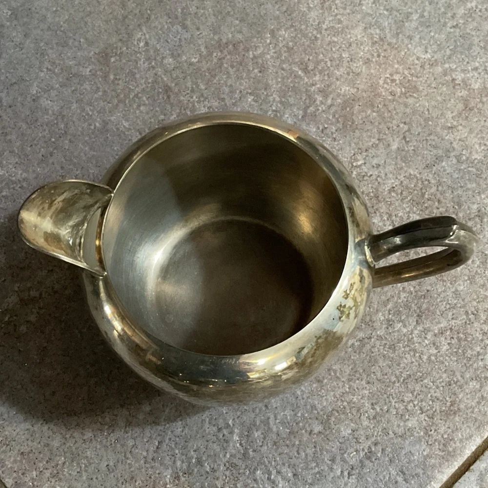 Silver  plated cream and Sugar Bowl Set